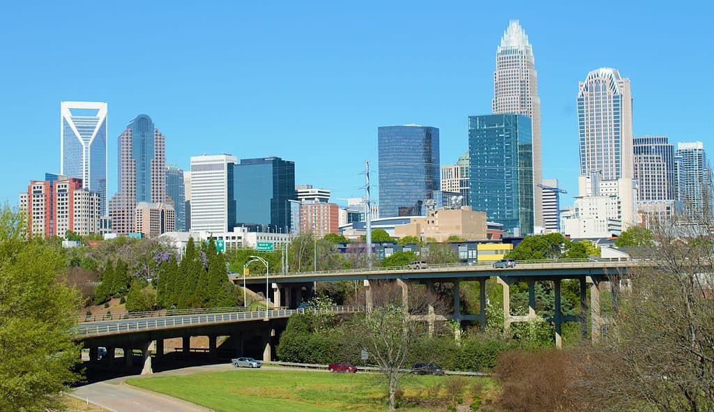 Skyline of Charlotte